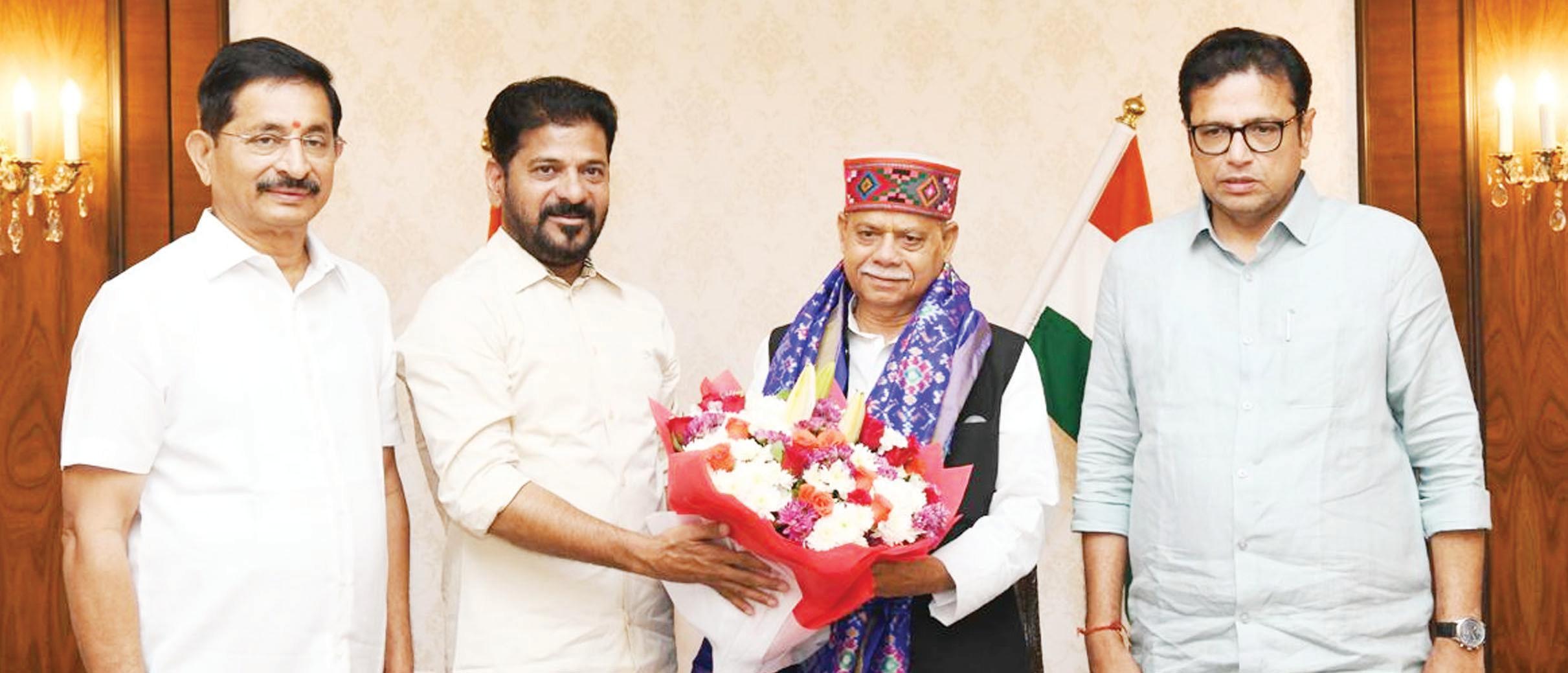 గవర్నర్తో రేవంత్ భేటీ