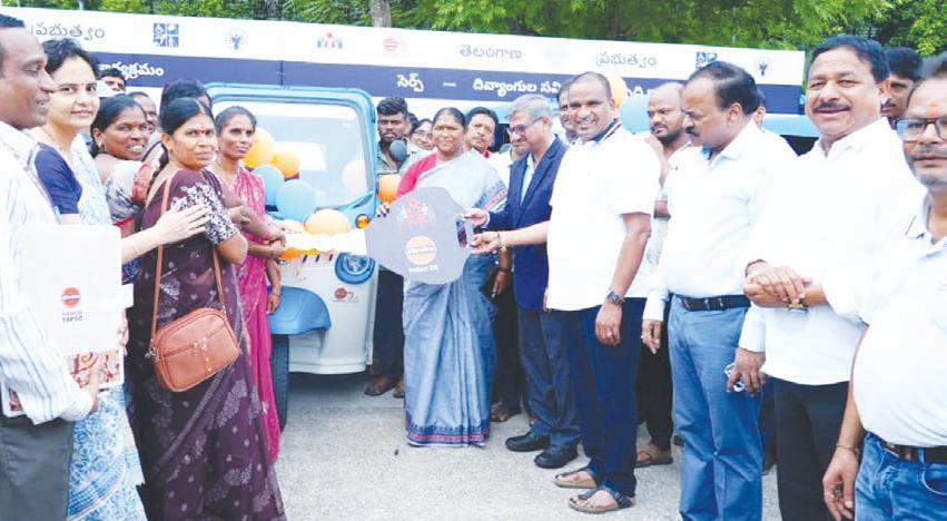 దివ్యాంగుల కోసం ఉచిత రవాణా సౌకర్యం