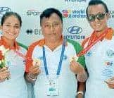 तरुणदीप राय और रिद्धि पहली बार बने मिश्रित टीम वर्ल्ड कप चैंपियन