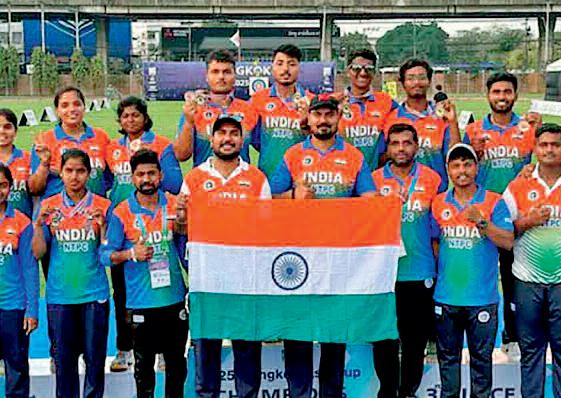 भारतीय तीरंदाजों ने एशिया कप में जीते 5 स्वर्ण