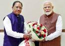 मुख्यमंत्री साय ने पीएम मोदी को सौंपा बस्तर के विकास का रोडमैप