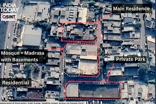 लाहौर में मिल गया आतंकी हाफिज सईद का सीक्रेट ठिकाना, सैटेलाइट इमेज से खुलासा