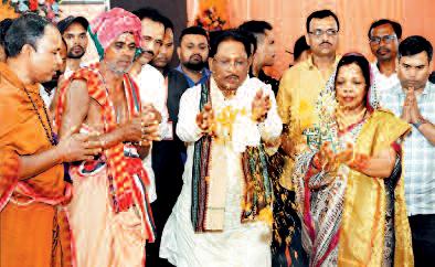 पीएम आवास योजना के हितग्राही को मुख्यमंत्री ने कराया गृह प्रवेश