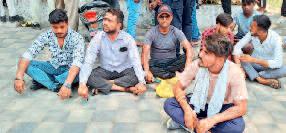 अज्ञात तत्वों ने बाबा अंबेडकर की प्रतिमा पर पोती कालिख, भड़का सर्व समाज