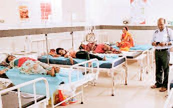 मुड़खुसरा व कटिया में पैरा फुटू खाने से महिला व युवक समेत 13 बच्चे बीमार