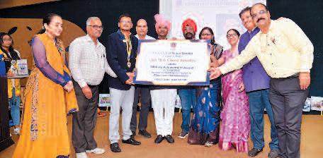 समाज सेवा के लिए लायन तिलोकचंद को मिला 'लाइफटाइम अचीवमेंट अवॉर्ड'