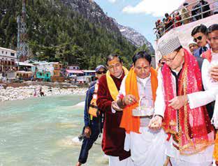 Char Dham Yatra begins with opening of Gangotri and Yamunotri temples