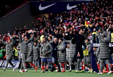 Spanish League: Griezmann double makes it 9 wins in a row for Atletico