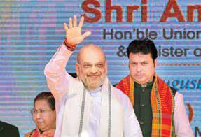 AMIT SHAH IN TRIPURA: Tripura remained backward during Left rule, BJP brought development
