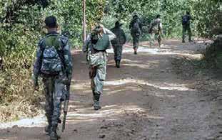 Security forces gun down five Naxalites