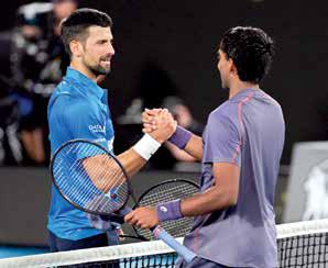 Wild ride for Djokovic