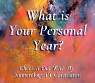 Find your personal year number in 2025