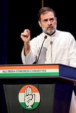 Congress fighting BJP, RSS, Indian state itself, says Rahul Gandhi