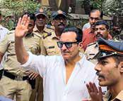 Saif Leaves Hospital 5 Days After Knife Attack