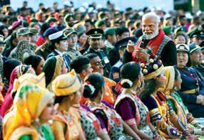 PM stresses unity, diversity in interaction with Republic Day parade participants