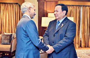 Jaishankar meets Indonesian Prez
