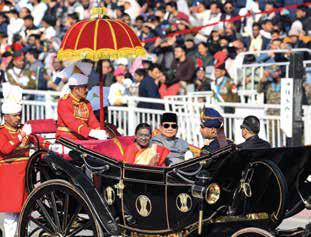 Indonesian President witnesses India's grand R-Day parade
