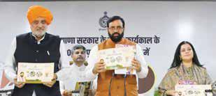 Hry CM releases govt's 100-day 'report card'