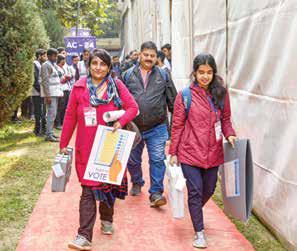 Battle for Capital: AAP eyes third term; BJP, Cong look at resurgence as Delhi votes today