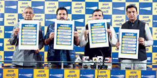 BJP's welfare push vs AAP's reforms