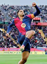 Barcelona Take Rout Route to Top