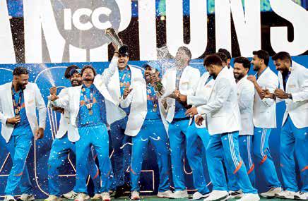 Three cheers for India