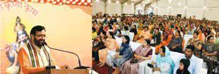 CM Saini Inaugurates 3-Day Divya Gita Satsang in Ladwa