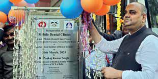 Minister Inaugurates Mobile Dental Clinics