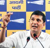 Saurabh Bharadwaj appointed Delhi AAP chief, Sisodia to head Punjab unit