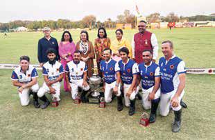 OP Jindal Global University Trophy exhibition Polo match ends in draw