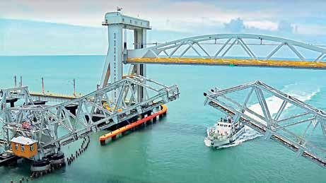 PM Modi Inaugurates India's First Vertical Lift Railway Sea Bridge, Stalin Skips Event