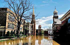 After bout of tornadoes, US confronted with deluge as towns get submerged