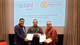 Bhutan's green power firm signs MoU with Adani for 5,000 MW Hydropower Development