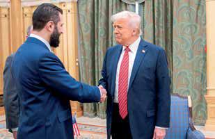 Trump Meets With Syria's New Leader in Saudi Arabia