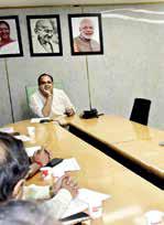 Minister Pankaj Holds Review Meeting on Power Distribution in Vikaspuri Assembly Constituency