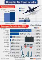 Domestic air passenger traffic grows 8% in Apr
