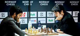 Gukesh's 'return gift': B'day boy stems slide, betters Nakamura