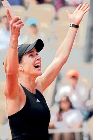French Open: Elina Svitolina beats 2024 runner-up Paolini