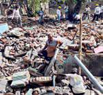 After demolition, some seek refuge in ashrams