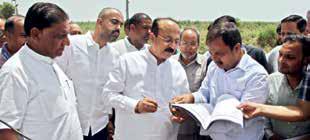 Min Ashish Sood inspects Narela projects and vows school revamp