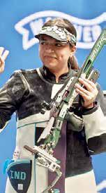 Sift shoots down 50m 3P rifle bronze medal