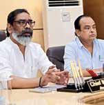 Stay fully alert: Jharkhand CM to officials amid heavy rains