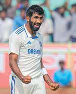 Bumrah is world's best, extremely hard to face when he comes in down hill with lights on
