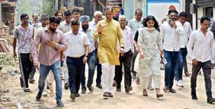 Water, drainage, roads top agenda during Minister Ravinder Indraj's Bawana visit