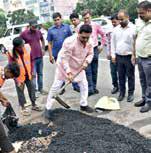 PWD's 1-day blitz fixes around 3,433 potholes
