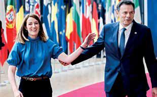 EU leaders meet to discuss tougher Russia sanctions, US tariffs, Middle East conflicts