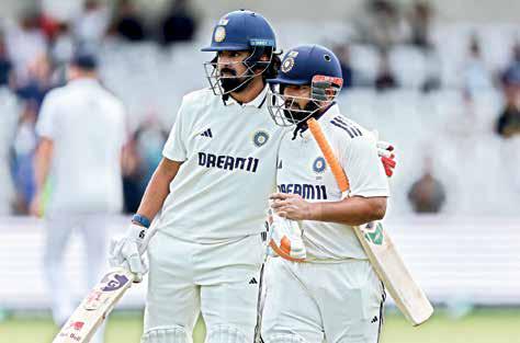 Batting away the blues