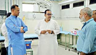 Minister Makes Surprise Visit to Maharishi Valmiki Hosp, Orders Immediate Reforms