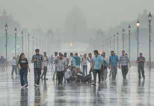 Rain Hits Capital as Monsoon Arrives Late; IMD Upgrades Alert to Orange