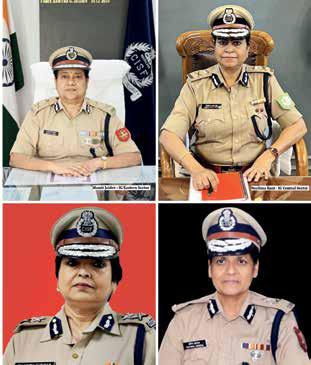 Gender balance milestone: Four women officers serving as Inspector Generals in CISF
